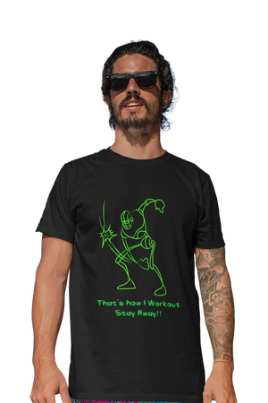 Stay Away!! - Men's Gym T-shirt
