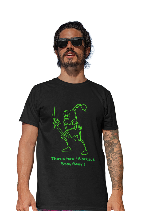Stay Away!! - Men's Gym T-shirt