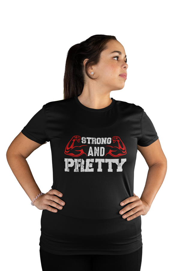 Strong AND Pretty - Women's Gym T-shirt