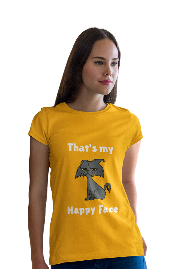 That's My Happy Face - Women's T-shirt