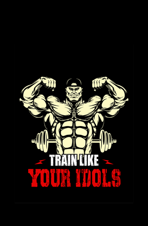 Train Like Your Idols - Men's Gym T-shirt