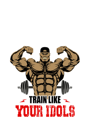 Train like Your Idols - Men's Full Sleeves Gym T-shirt