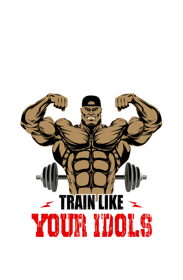 Train like Your Idols - Men's Full Sleeves Gym T-shirt