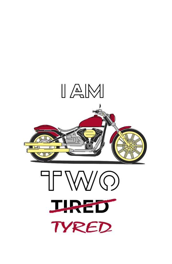 I am Two Tyred - Men's Bikers T-shirt