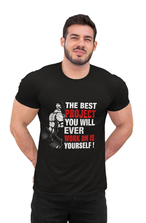 Work on Yourself - Men's Gym T-shirt