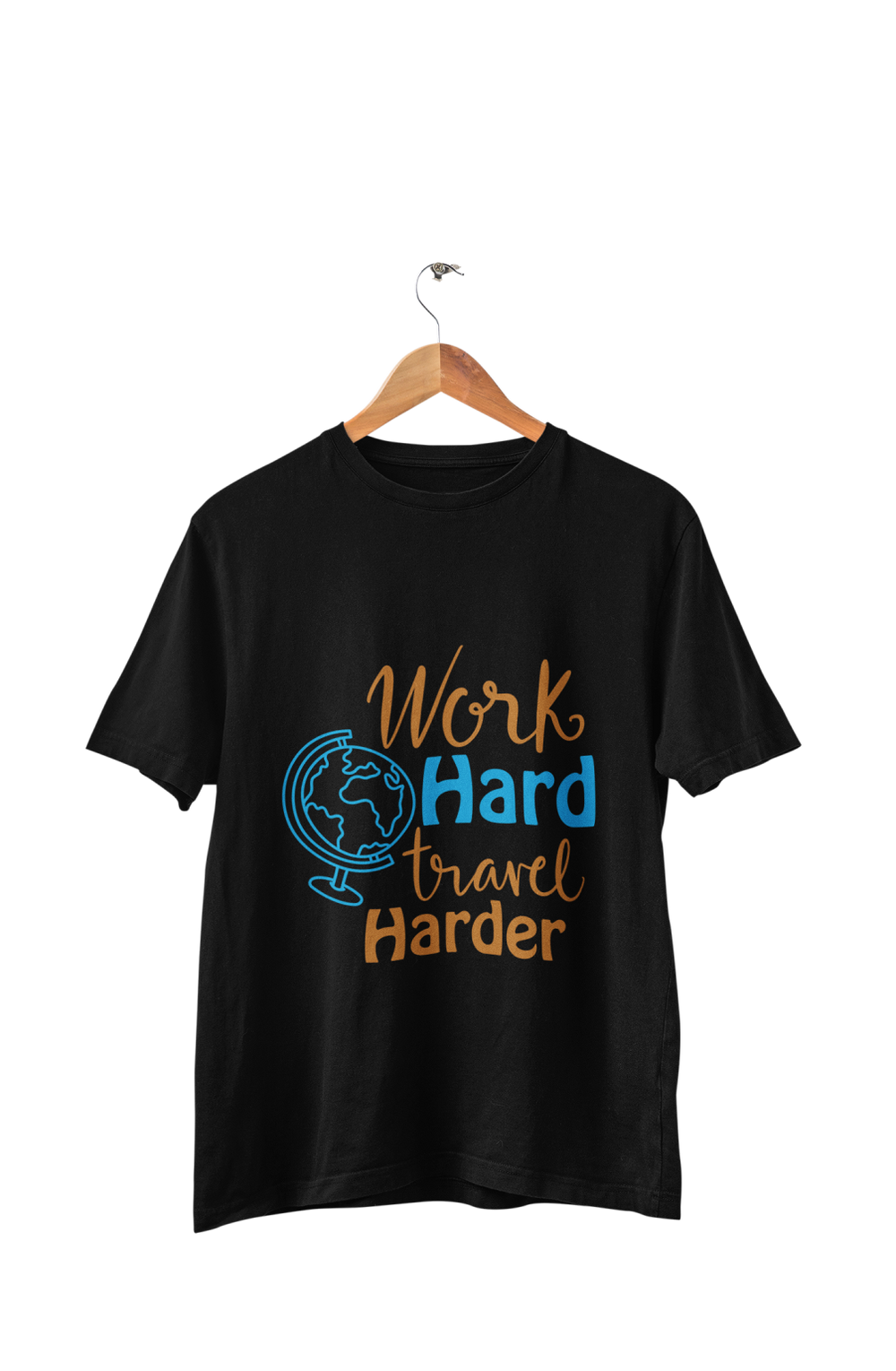 Work Hard Travel Harder - Men's Travellers T-shirt