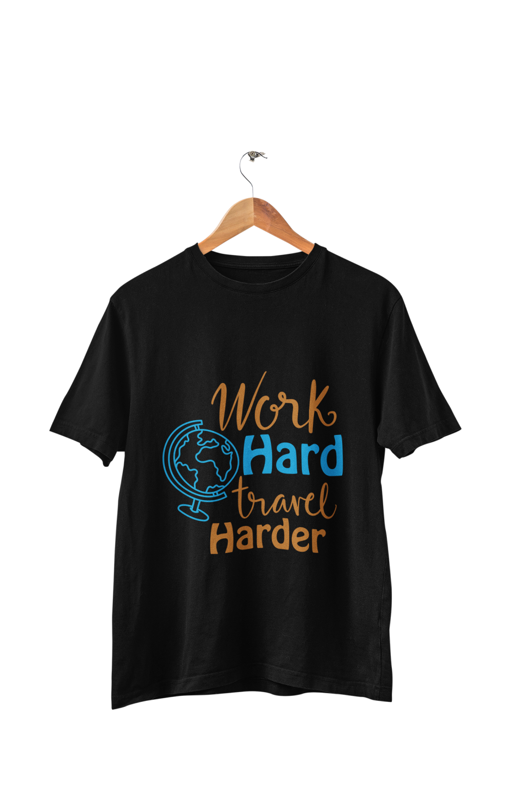 Work Hard Travel Harder - Men's Travellers T-shirt