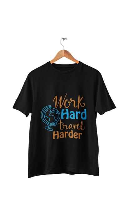 Work Hard Travel Harder - Men's Travellers T-shirt