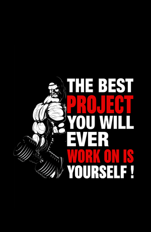 Work on Yourself - Men's Gym T-shirt