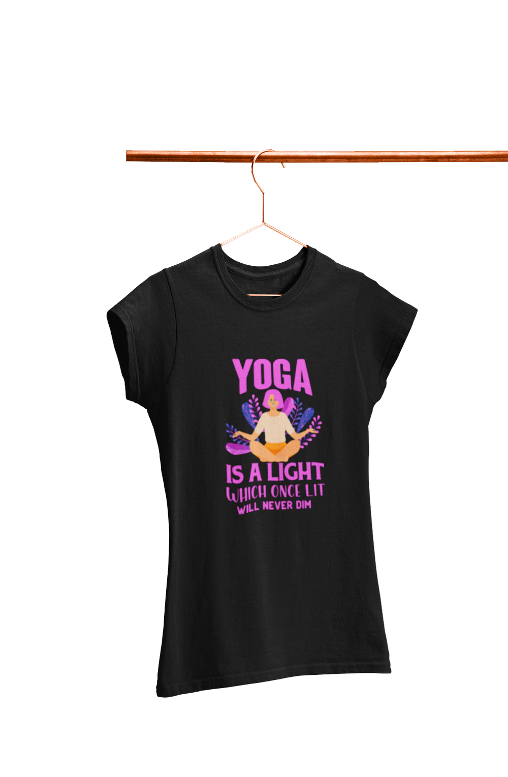 Yoga is a Light - Women's Yoga T-shirt