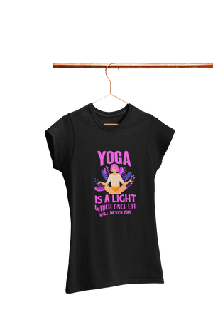 Yoga is a Light - Women's Yoga T-shirt