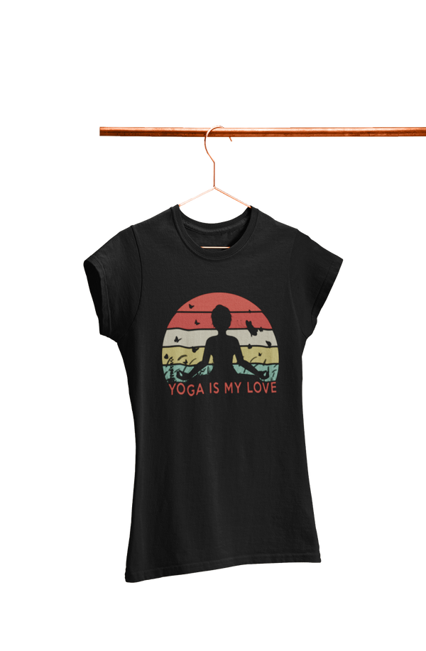 Yoga is my Love - Women's Yoga T-shirt
