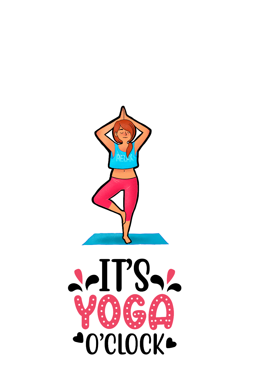 It's Yoga O'Clock - Women's Yoga T-shirt