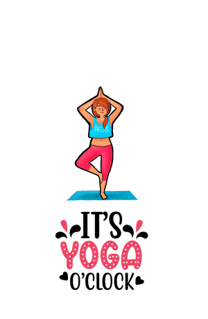 It's Yoga O'Clock - Women's Yoga T-shirt