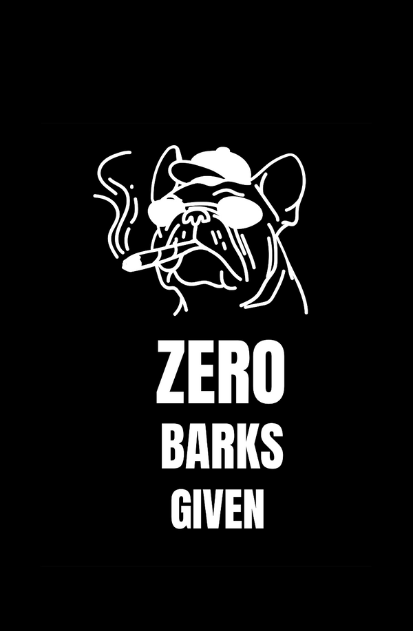 Zero Barks Given - Men's Dog T-shirt