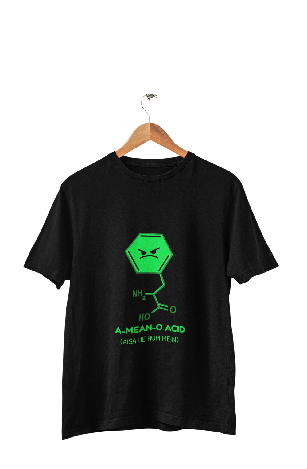 A-MEAN-O-ACID - Men's College T-shirt - Letshandcraft