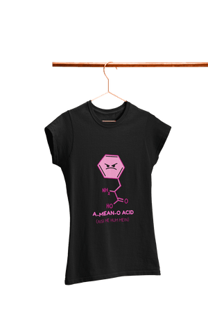 A-MEAN-O-ACID - Women's College T-shirt - Letshandcraft