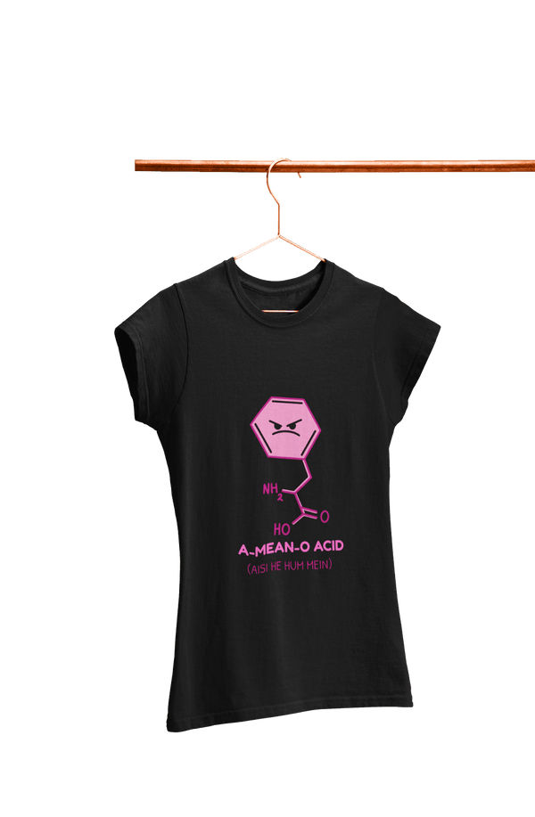 A-MEAN-O-ACID - Women's College T-shirt - Letshandcraft