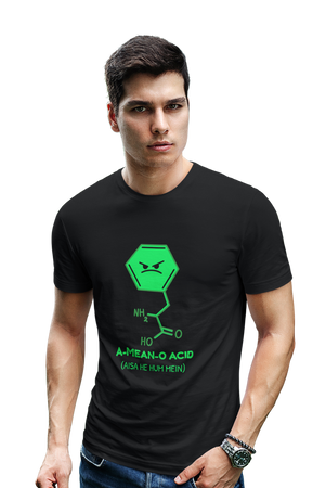 A-MEAN-O-ACID - Men's College T-shirt