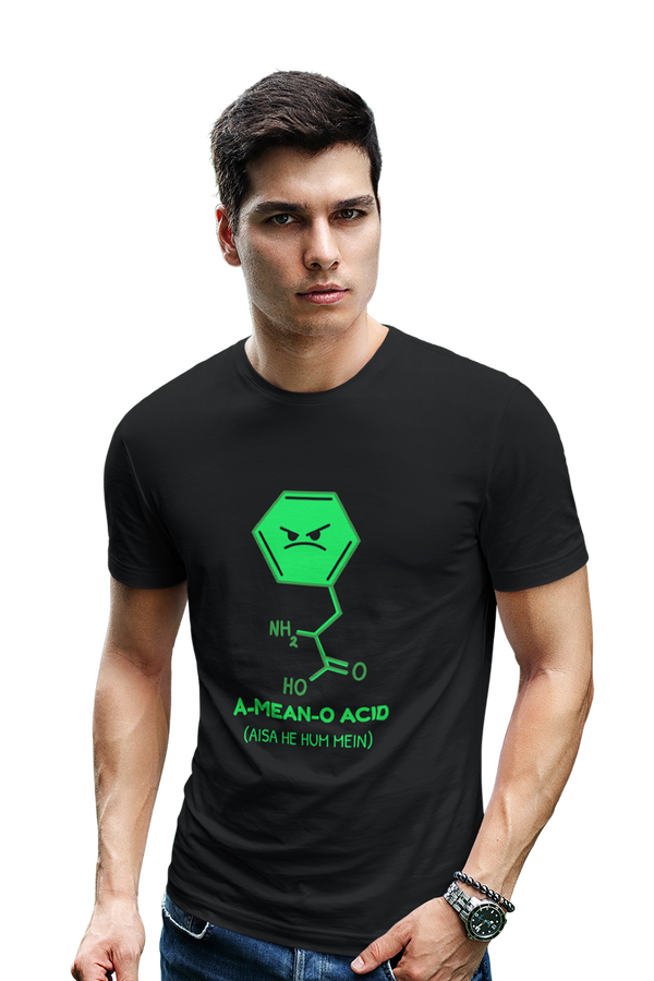 A-MEAN-O-ACID - Men's College T-shirt