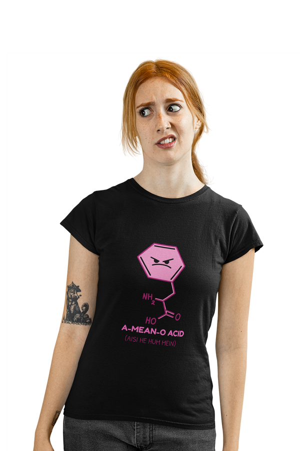 A-MEAN-O-ACID - Women's College T-shirt