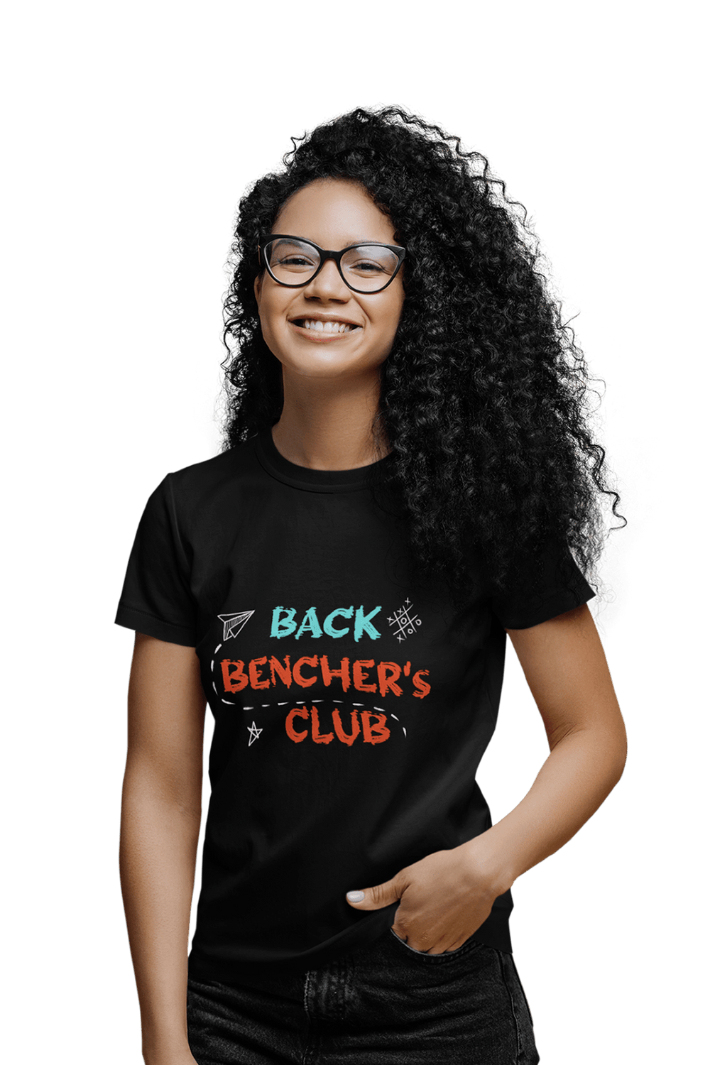 Back Benchers Club - Women's College T-shirt - Letshandcraft