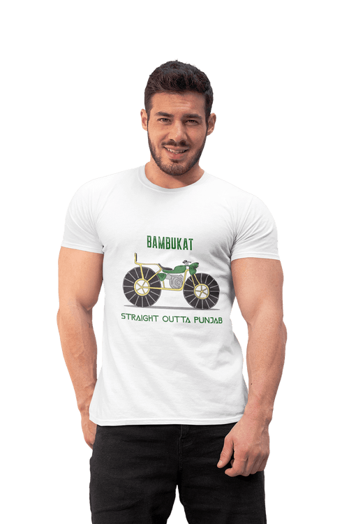 Bambukat - Men's Bikers T-shirt - Letshandcraft