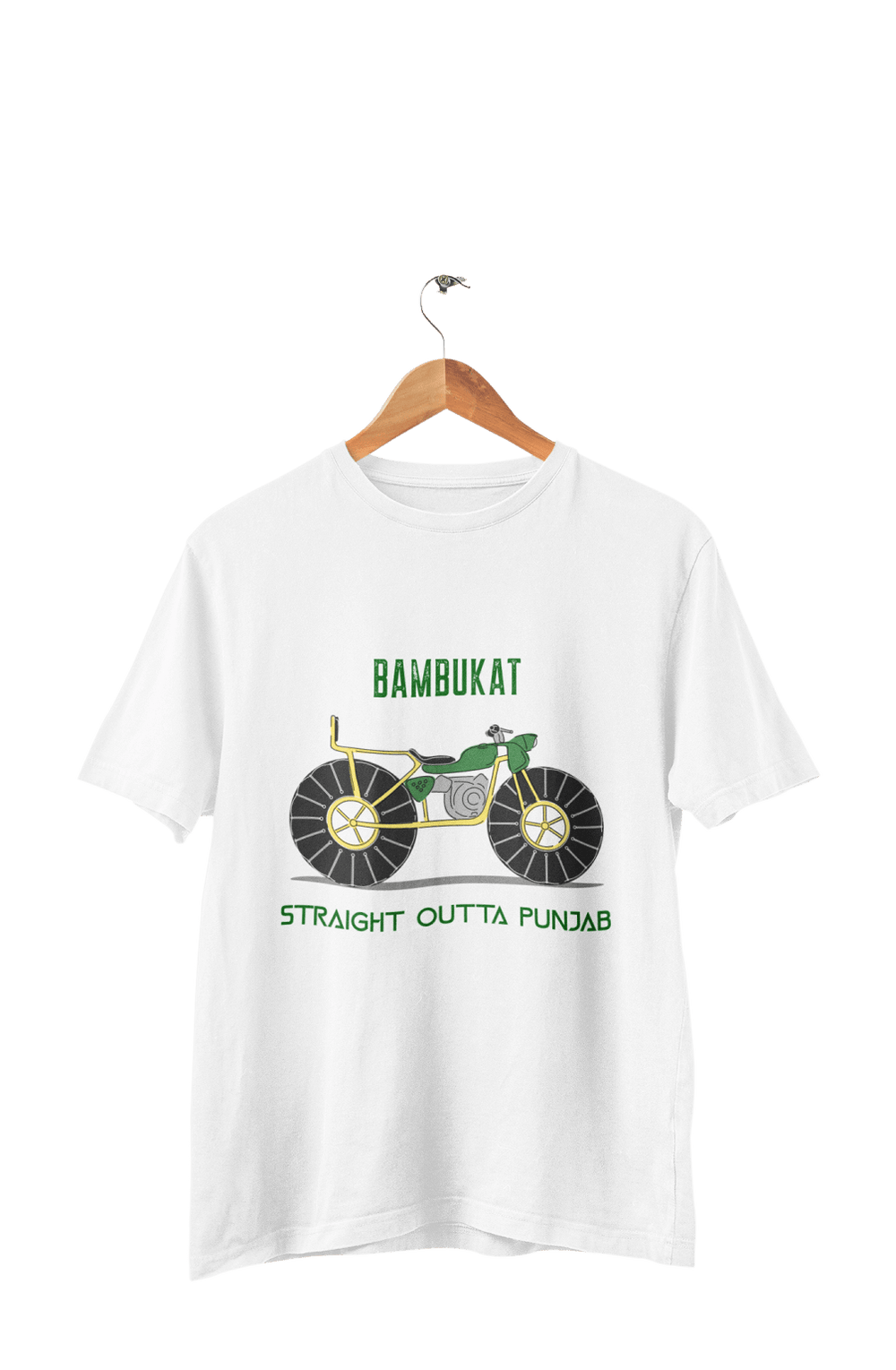 Bambukat - Men's Bikers T-shirt - Letshandcraft