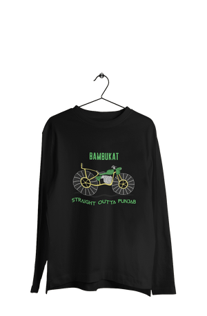 Bambukat - Men's Full Sleeves Bikers T-shirt - Letshandcraft