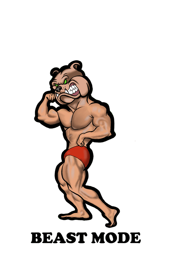 Beast Mode - Men's Gym T-shirt - Letshandcraft