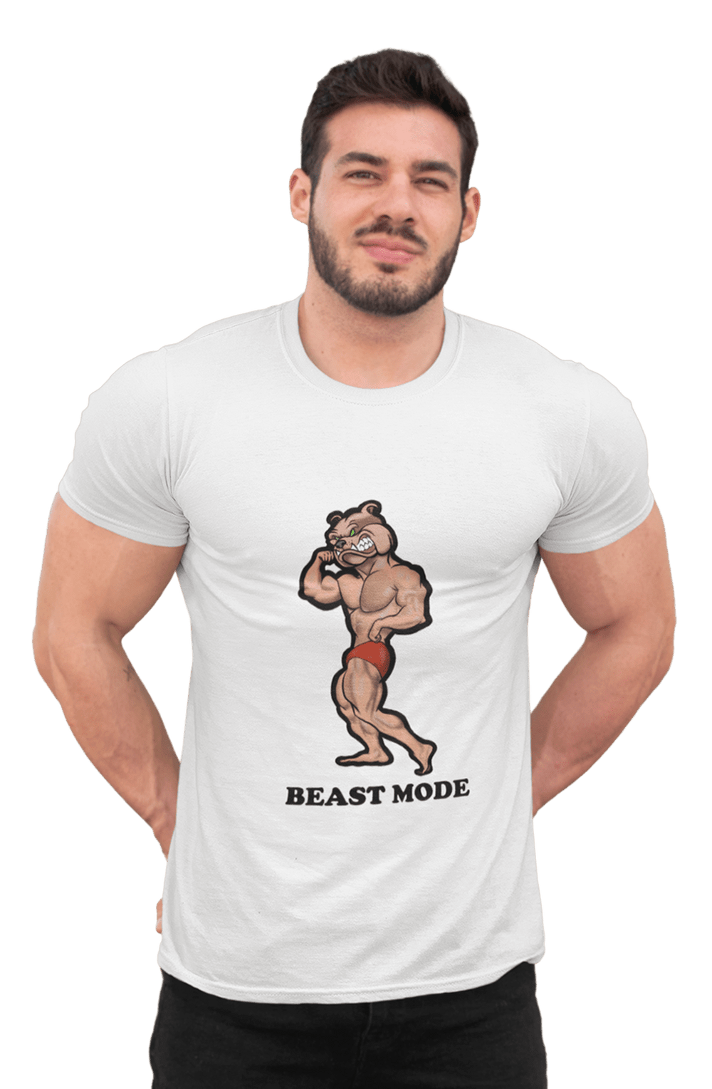 Beast Mode - Men's Gym T-shirt - Letshandcraft