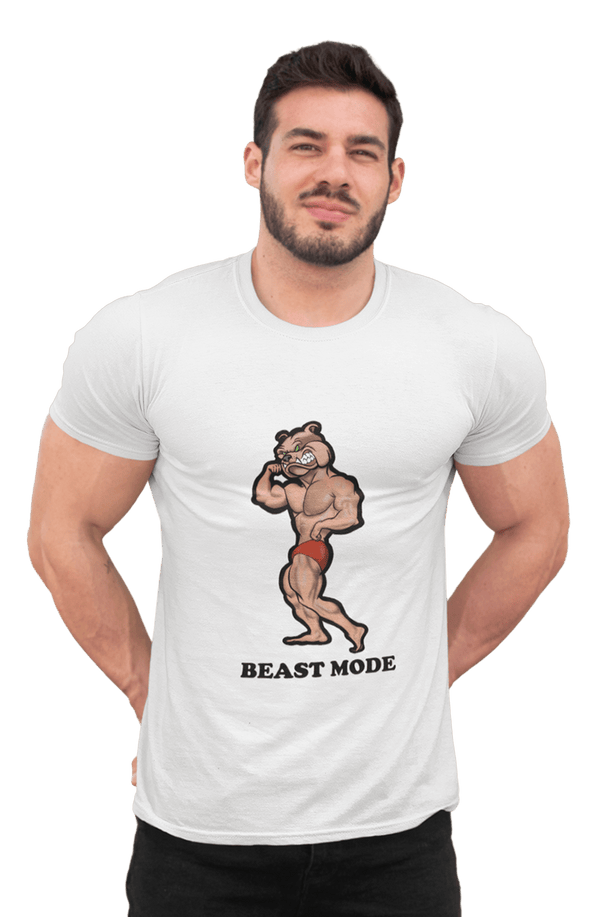 Beast Mode - Men's Gym T-shirt - Letshandcraft