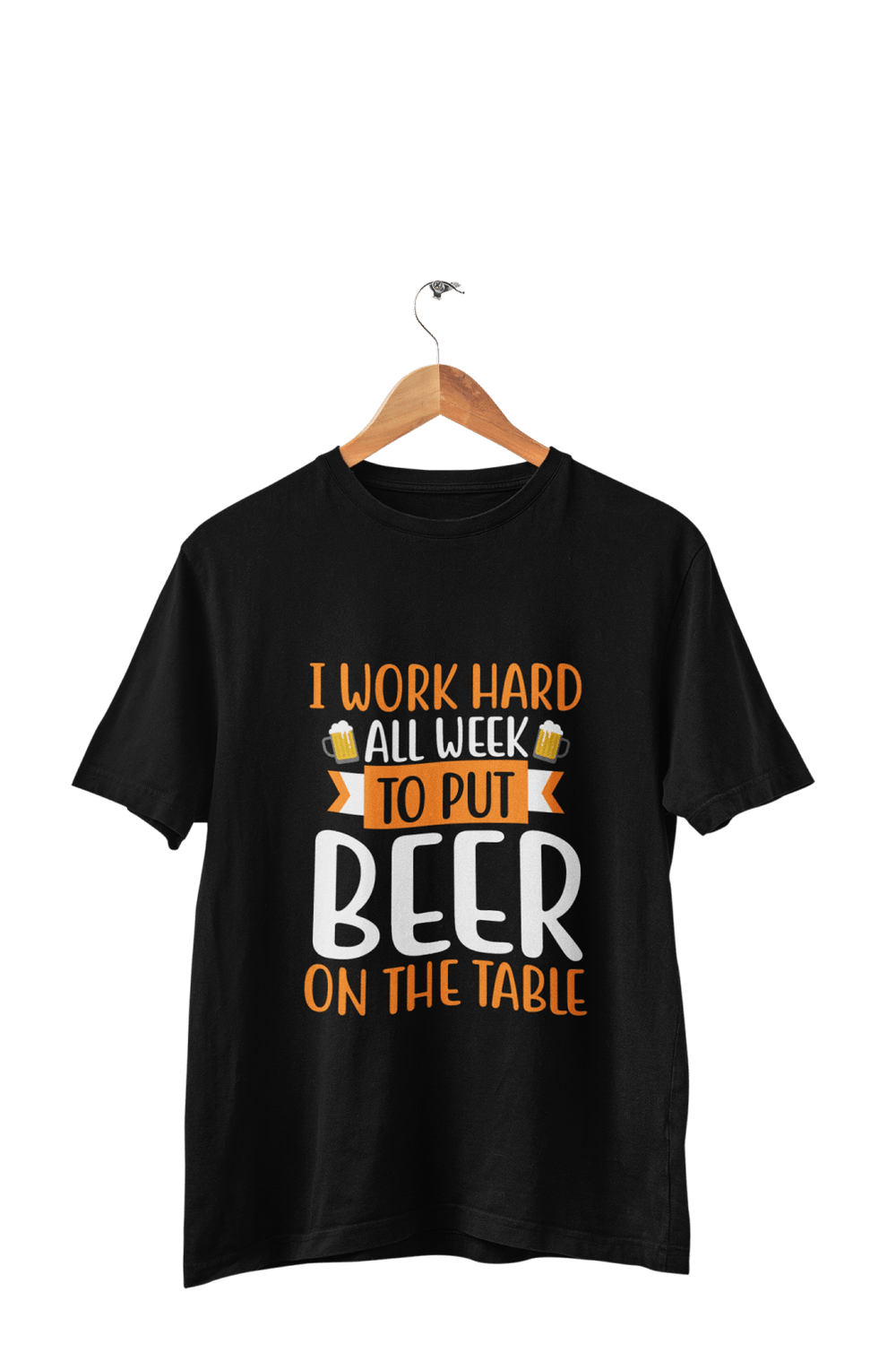 Beer on the Table - Men's T-shirt for Beer Lovers - Letshandcraft