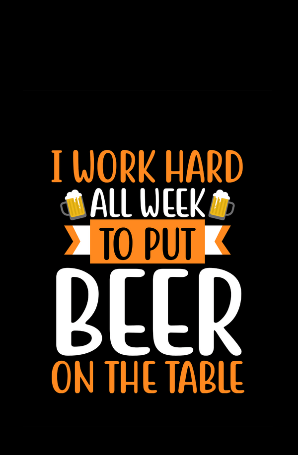 Beer on the Table - Men's T-shirt for Beer Lovers - Letshandcraft