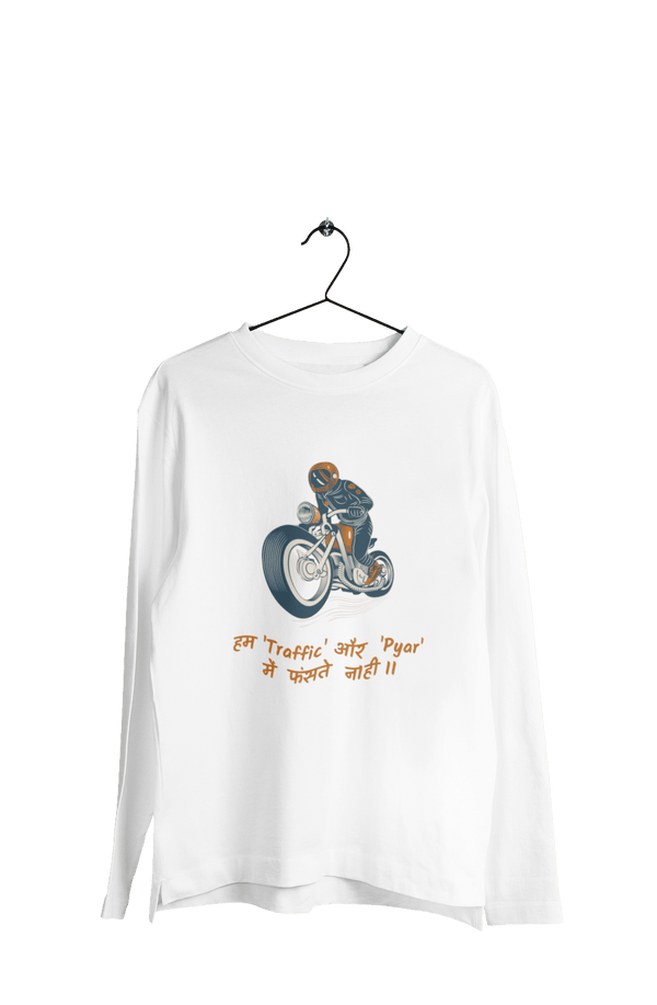 Biker Life - Men's Full Sleeves Bikers T-shirt - Letshandcraft