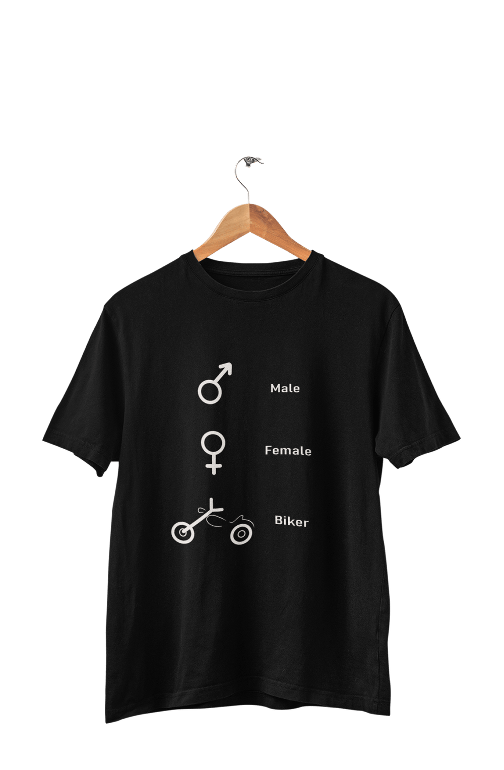 Biker Symbol - Women's Bikers T-shirt - Letshandcraft