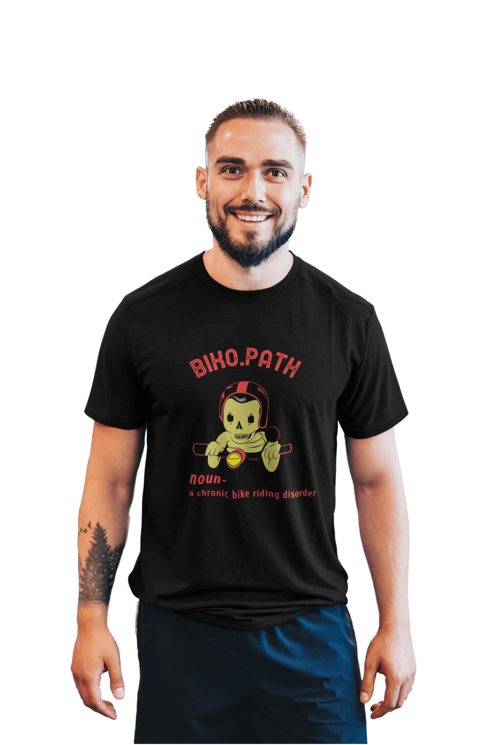 BIKO.PATH - Men's Bikers T-shirt - Letshandcraft