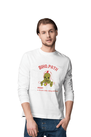 BIKO.PATH - Men's Full Sleeves Bikers T-shirt - Letshandcraft