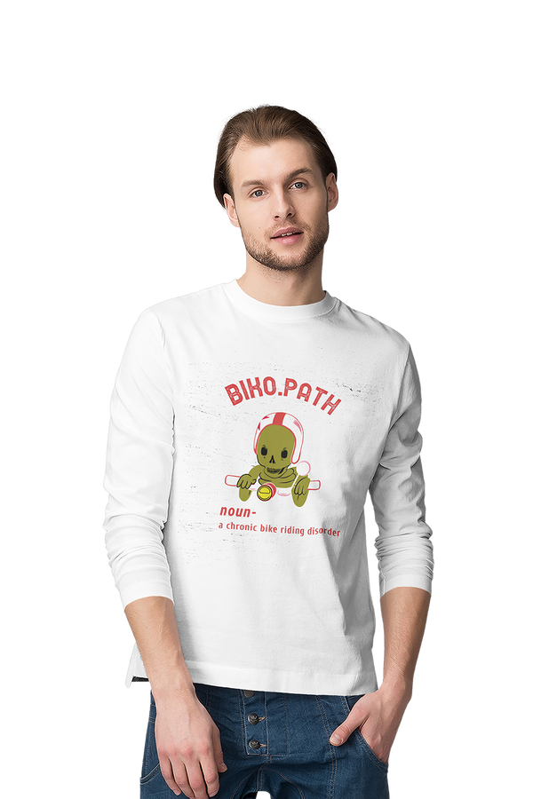 BIKO.PATH - Men's Full Sleeves Bikers T-shirt