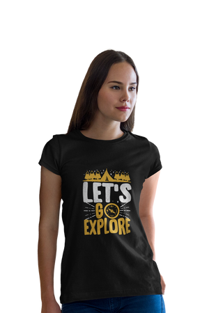 Lets Go Explore - Women's Travellers T-shirts