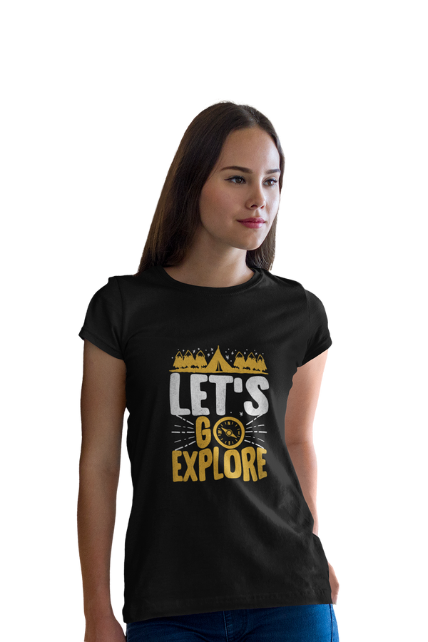Lets Go Explore - Women's Travellers T-shirts