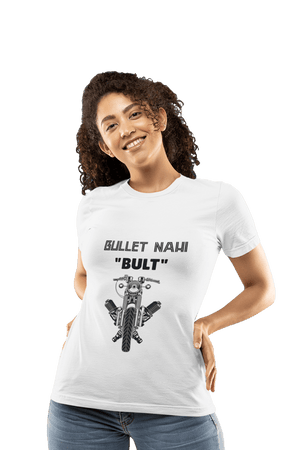 Bullet Nahi 'BULT' - Women's Bikers T-shirt - Letshandcraft