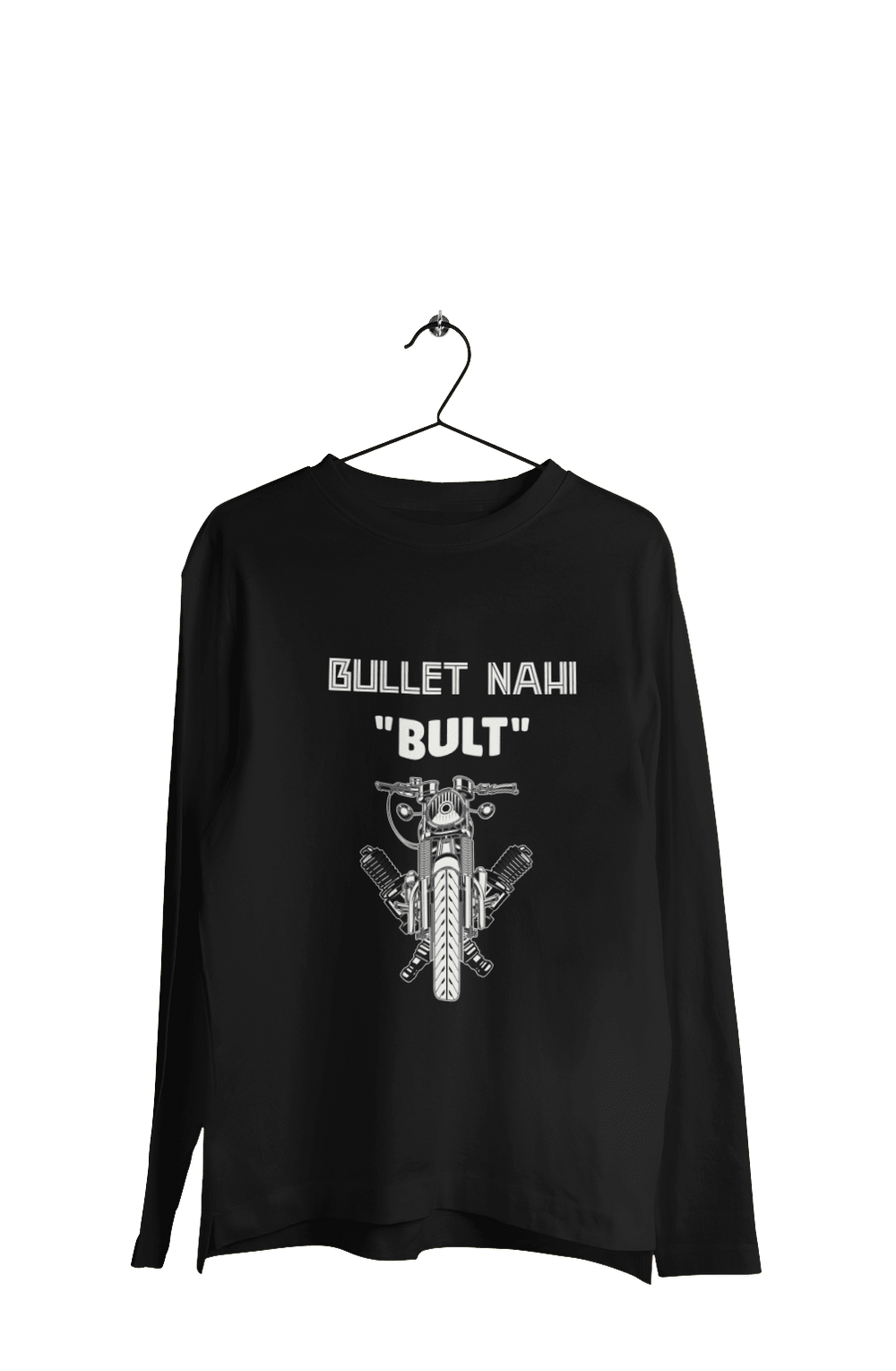 Bullet Nahi "BULT" - Women's Full Sleeves Bikers T-shirt - Letshandcraft