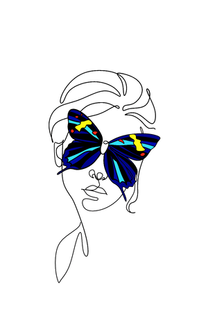 Butterfly - Women's T-shirt - Letshandcraft