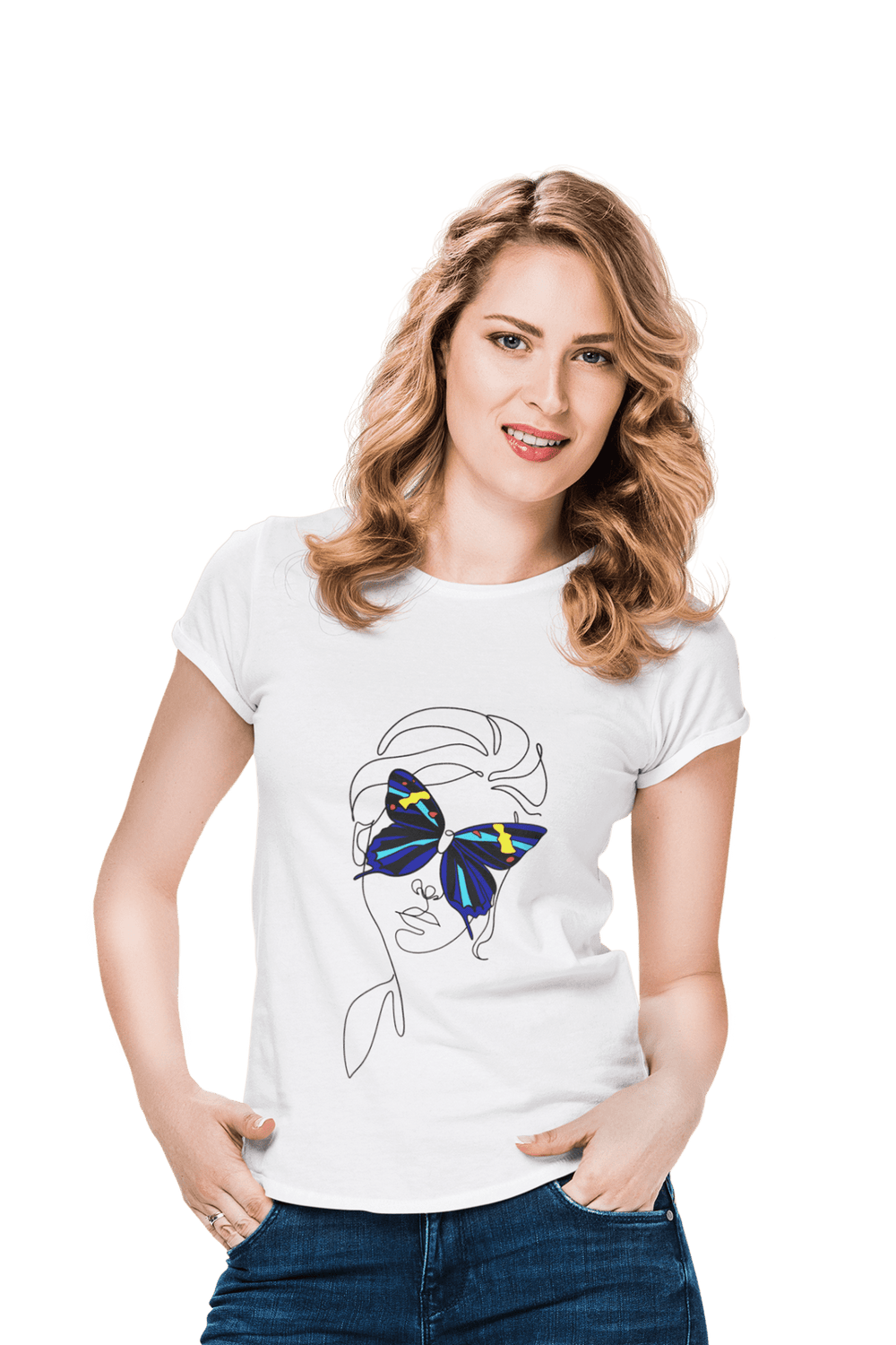 Butterfly - Women's T-shirt - Letshandcraft