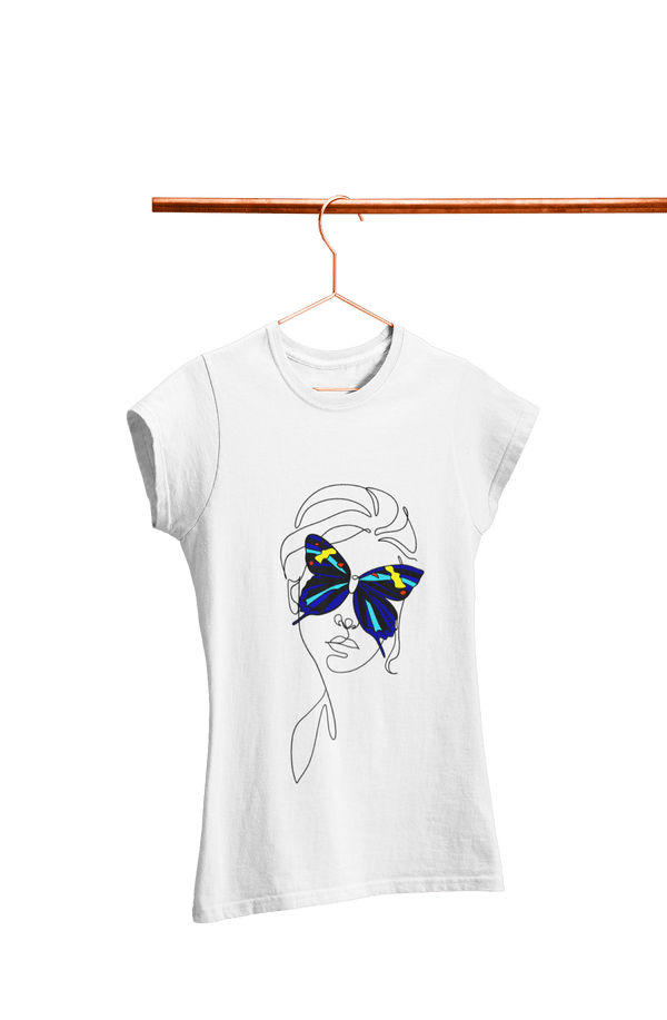 Butterfly - Women's T-shirt - Letshandcraft