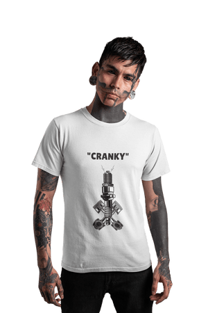 CRANKY - Men's Bikers T-shirt - Letshandcraft