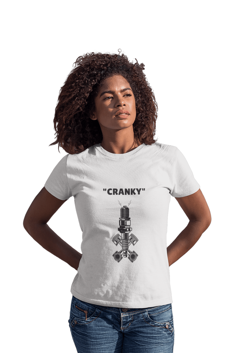 CRANKY - Women's Bikers T-shirt - Letshandcraft