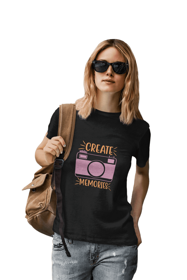Create Memories - Women's Travellers T-shirts - Letshandcraft