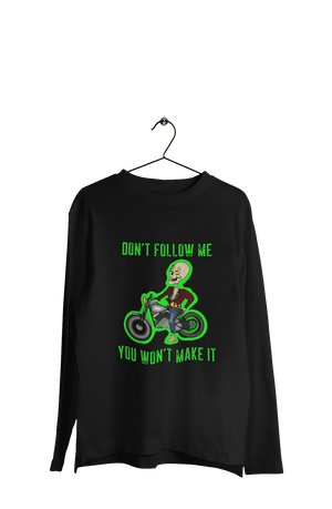 Don't Follow Me - Men's Full Sleeves Bikers T-shirt - Letshandcraft